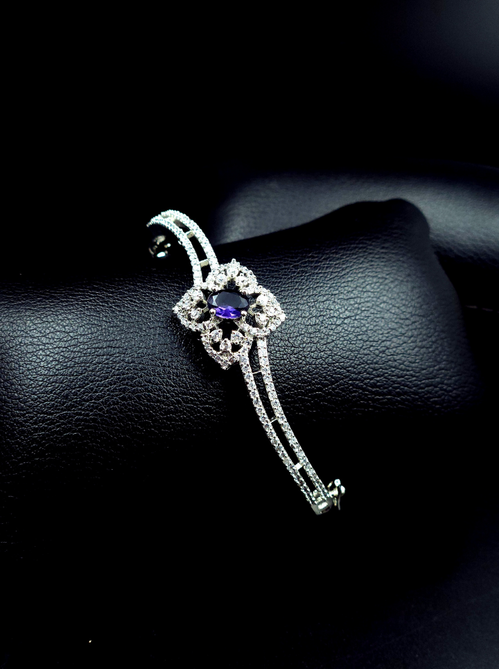 Deep Ocean Kyanite Cuff
