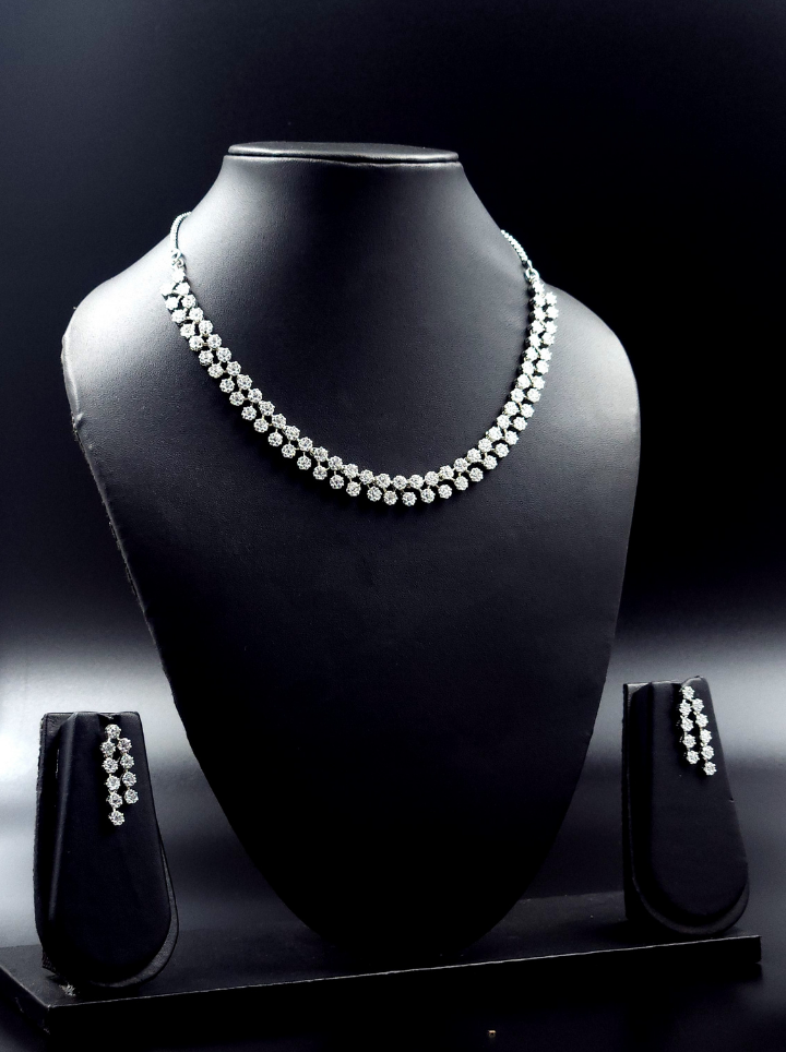 American Diamond Necklace set