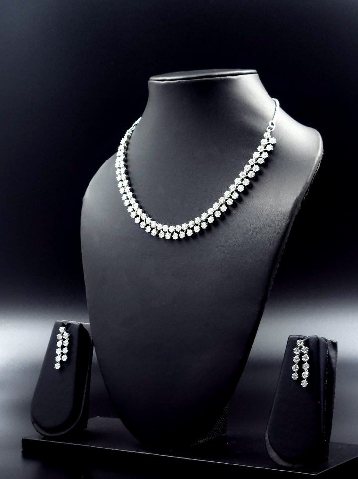 American Diamond Necklace set