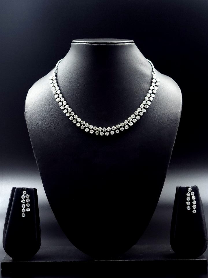 American Diamond Necklace set