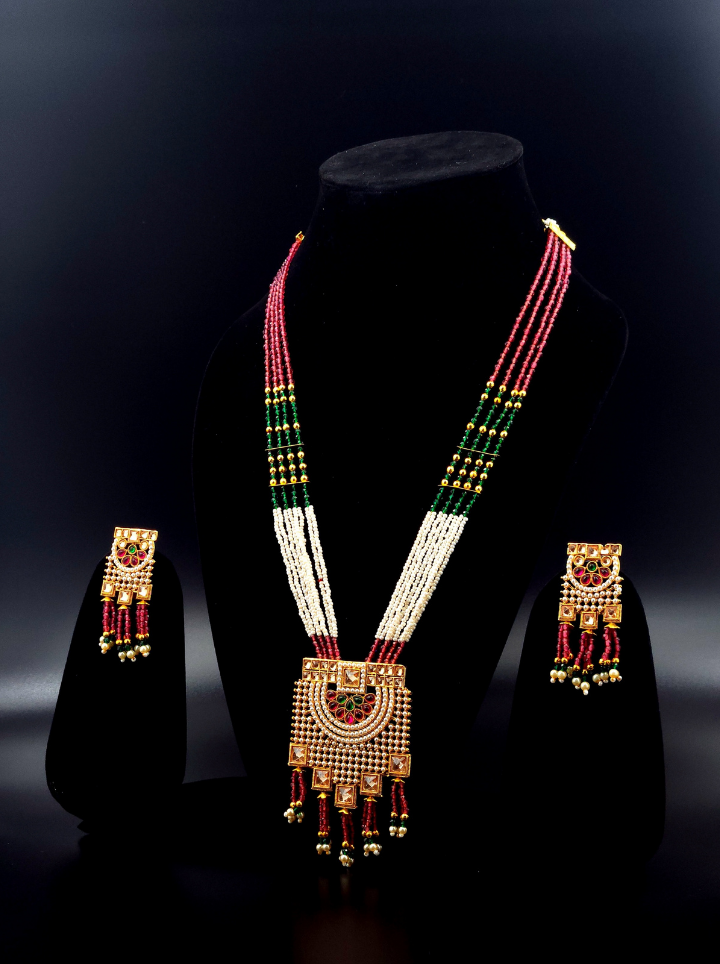 Meenakari Rajwadi Set