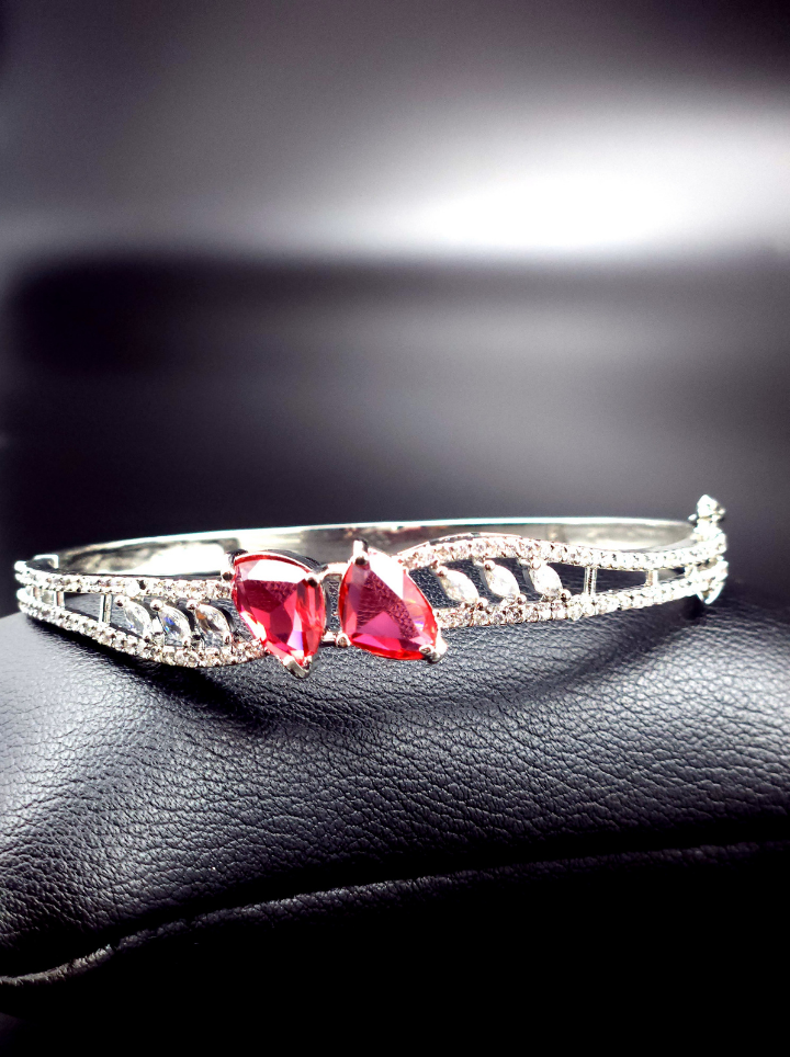 Lustrous Ruby Ember Bracelet