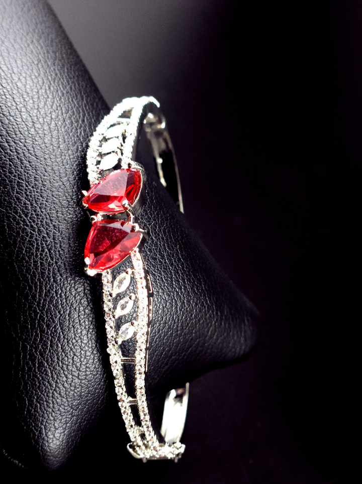 Lustrous Ruby Ember Bracelet