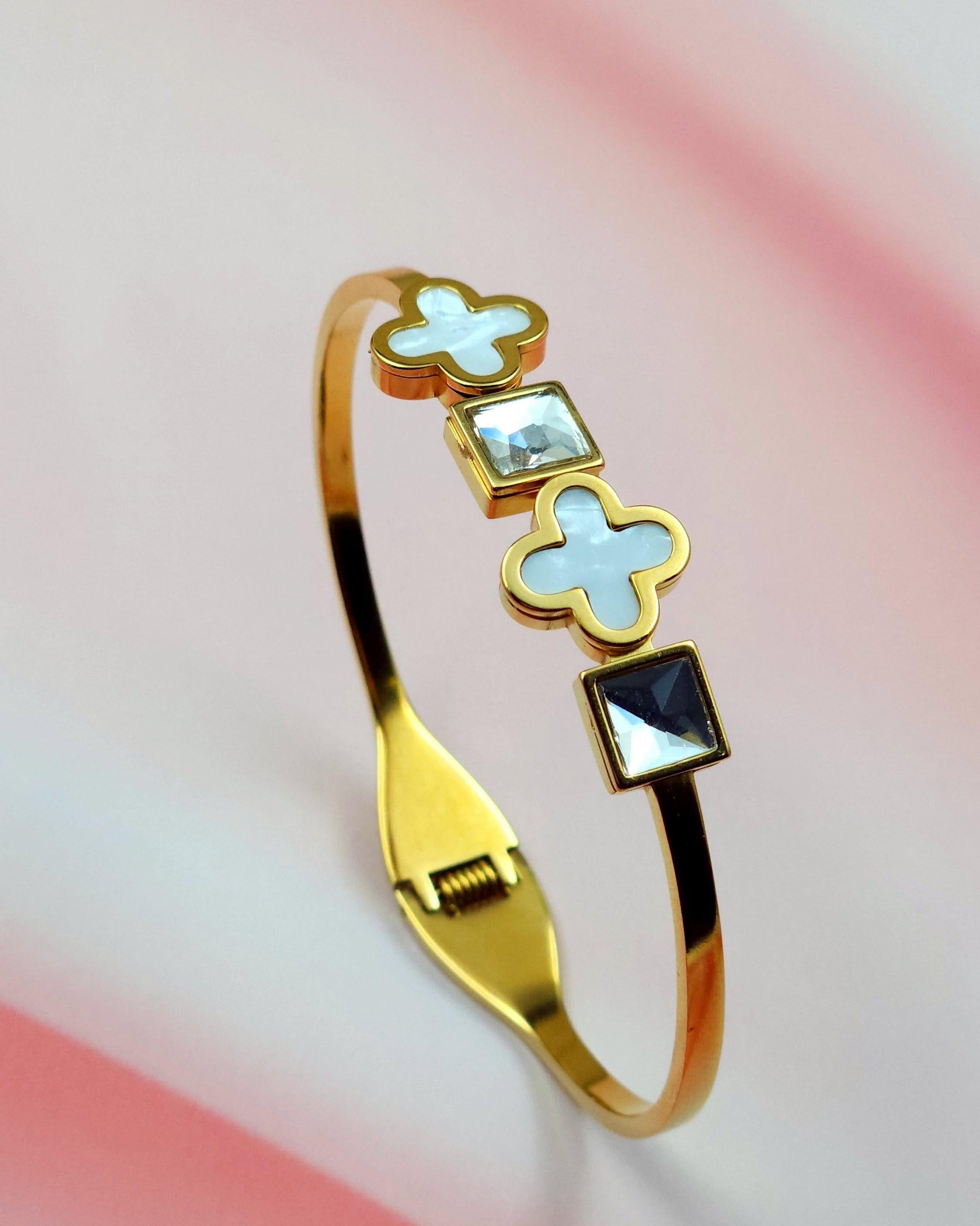Gilded Glamour Bracelet