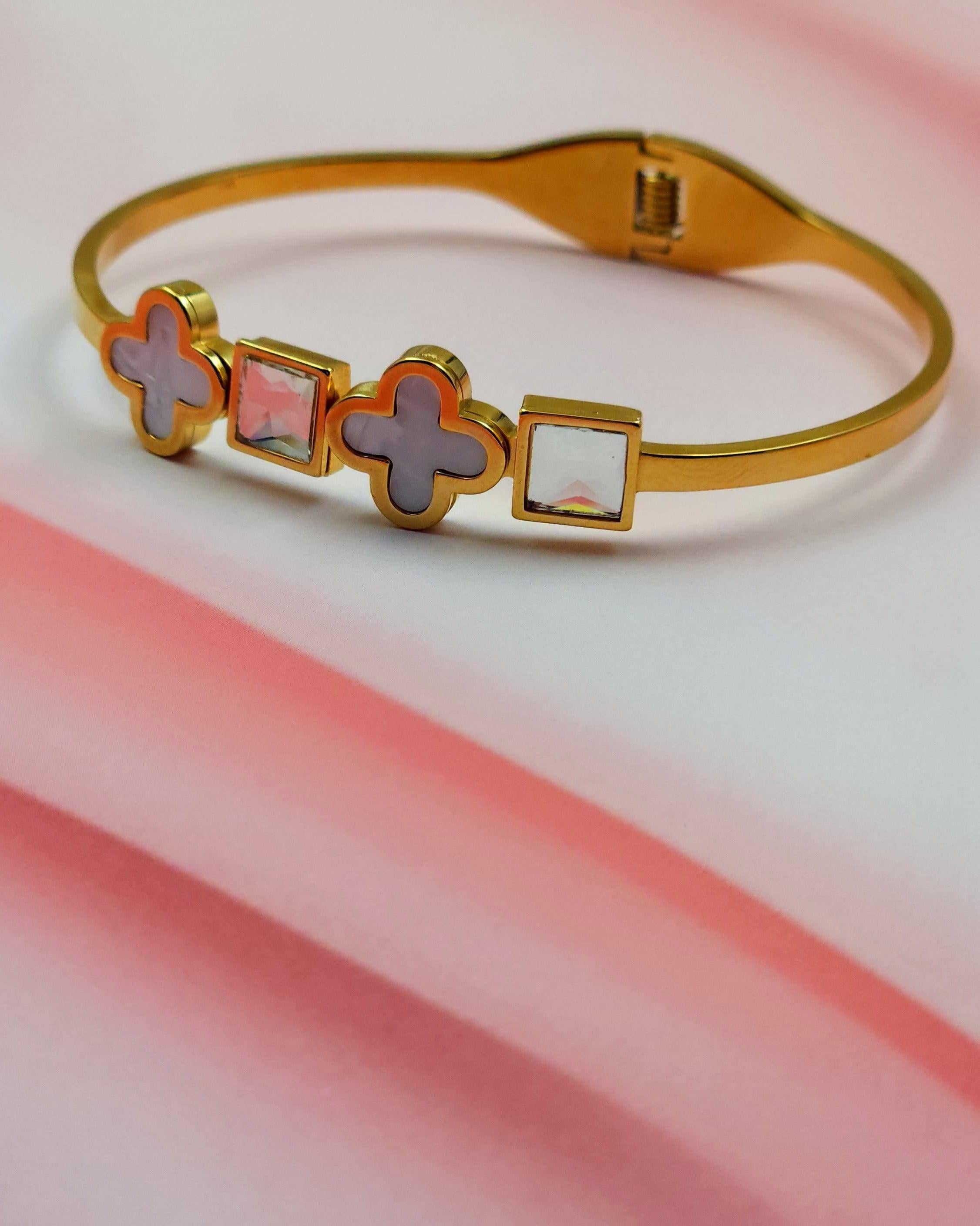 Gilded Glamour Bracelet