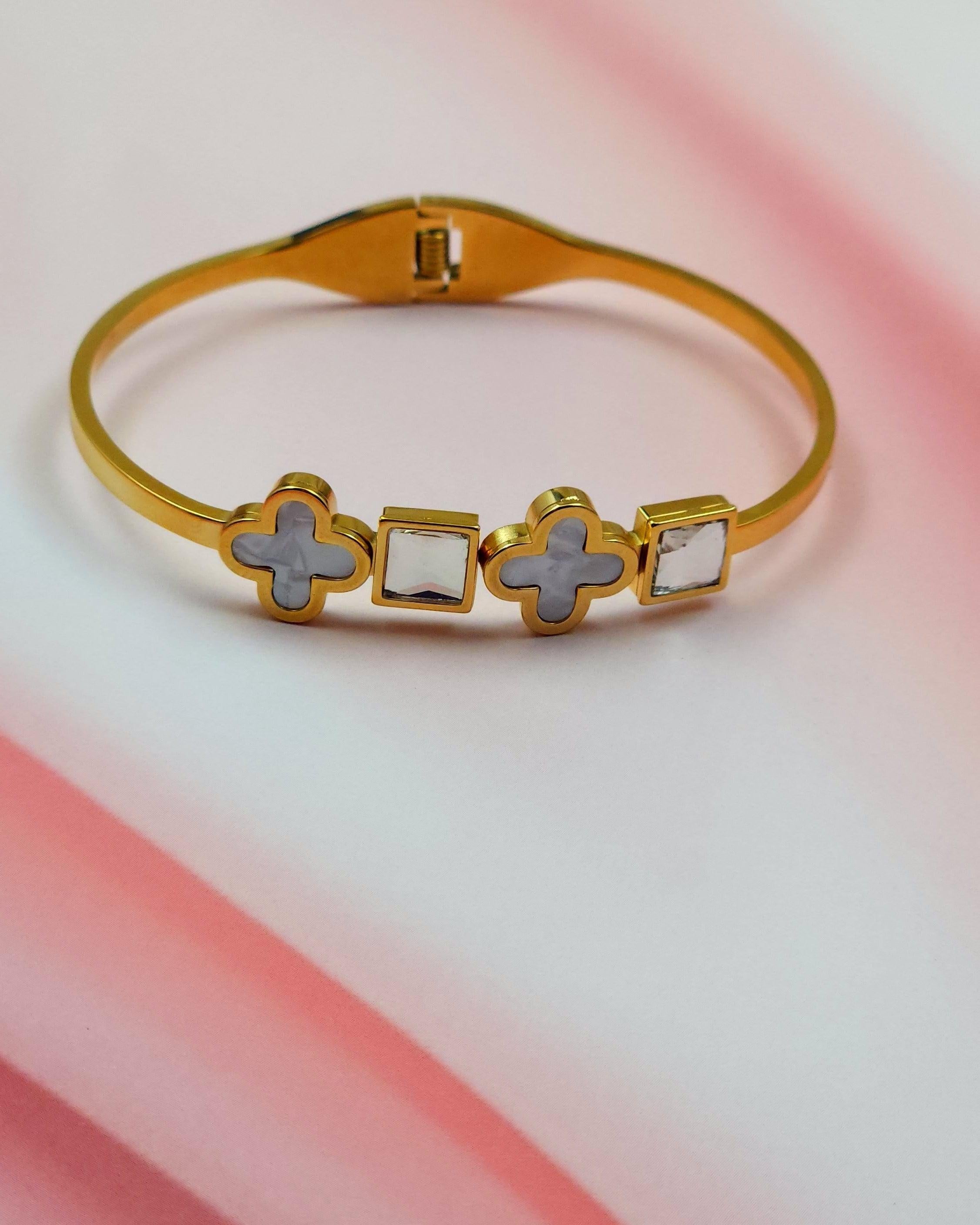 Gilded Glamour Bracelet