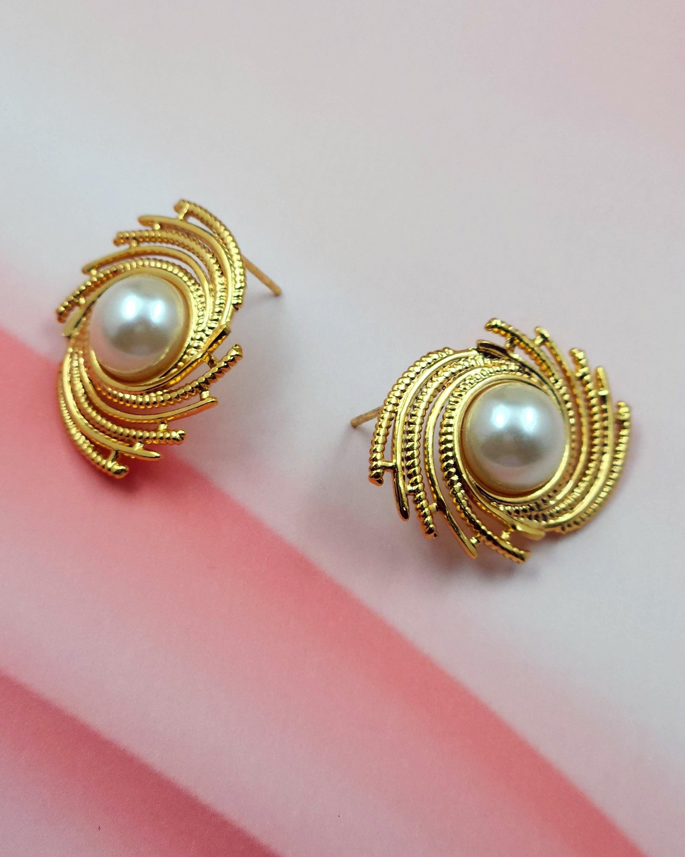 Date Stud Earrings