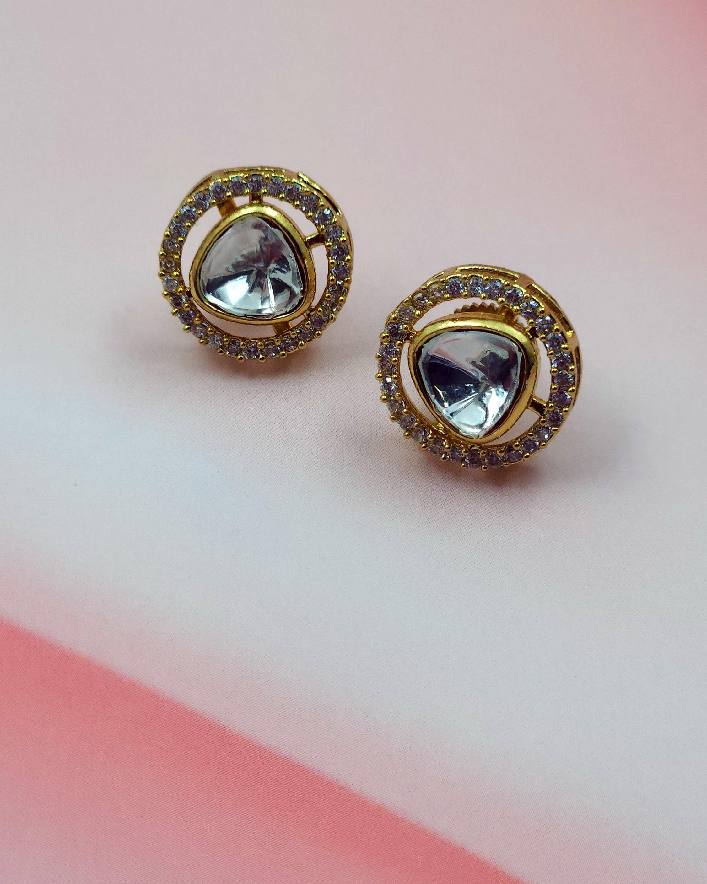 Moissanite Daimond Stud