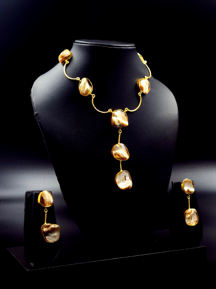 Raw Stone Necklace