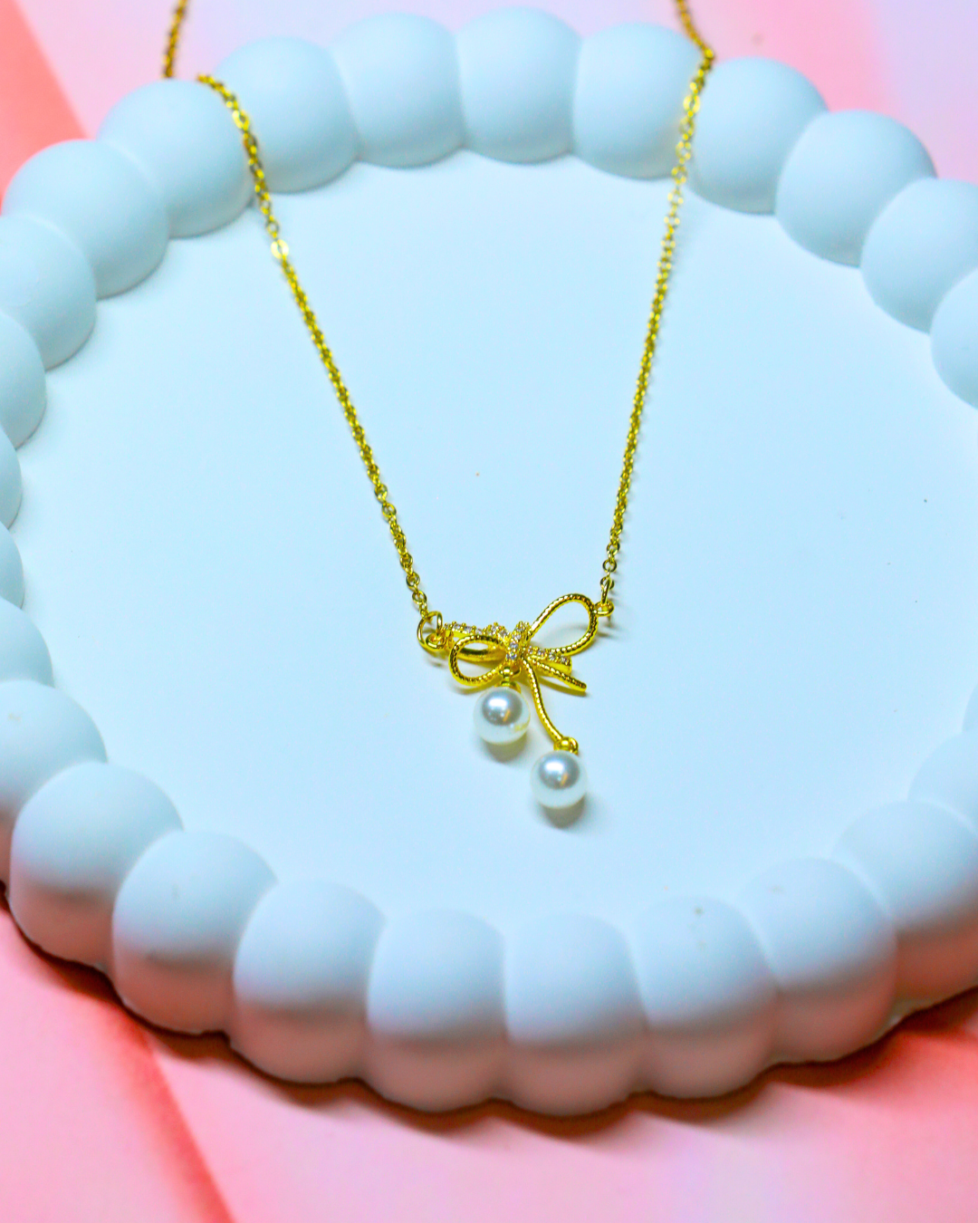 Daily Wear Peral Gold Chain