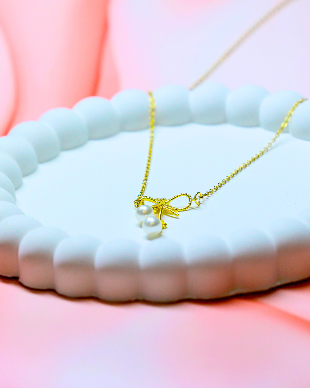 Daily Wear Peral Gold Chain