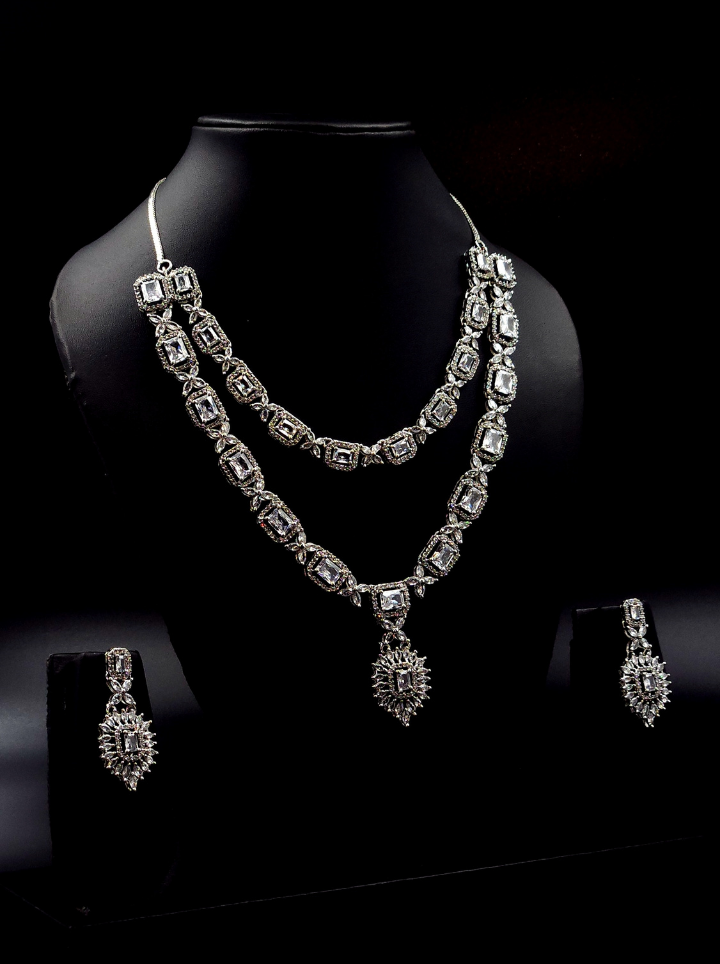 Two Layered AD Pendent Set