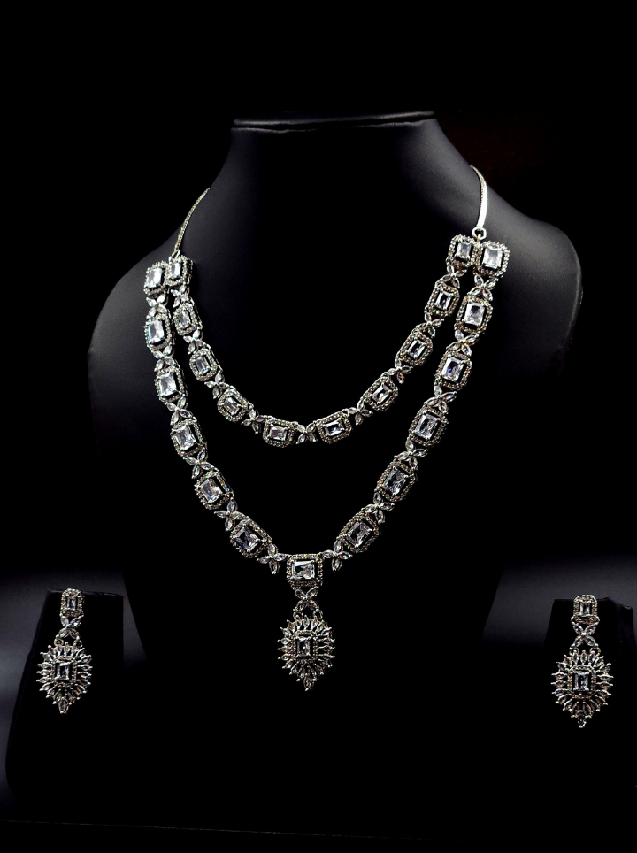 Two Layered AD Pendent Set
