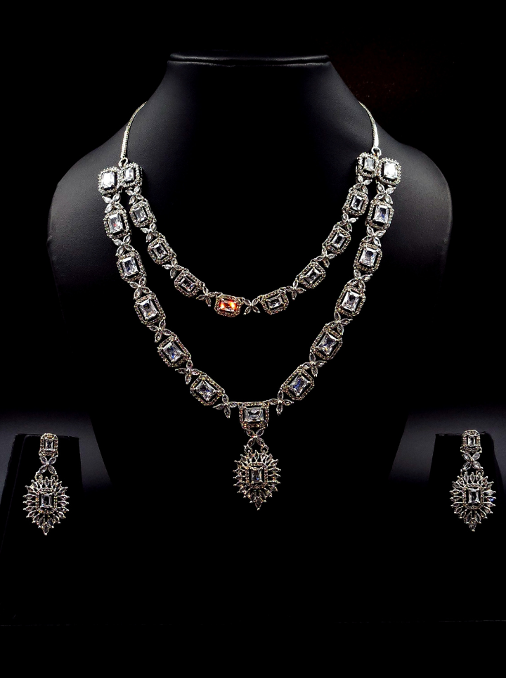 Two Layered AD Pendent Set