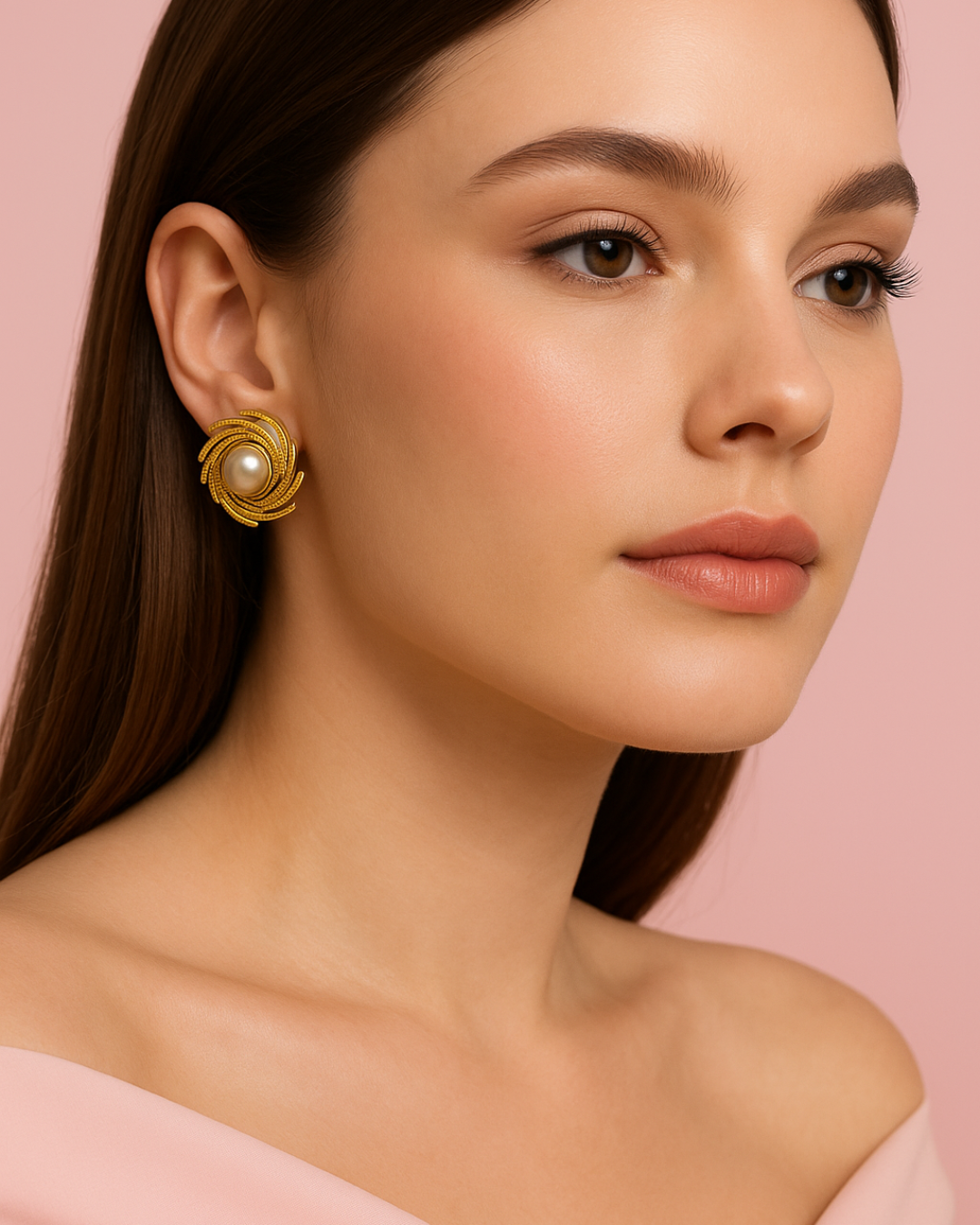 Date Stud Earrings
