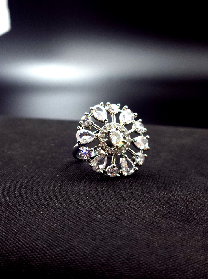 Maharani Jadau Adjustable  Ring