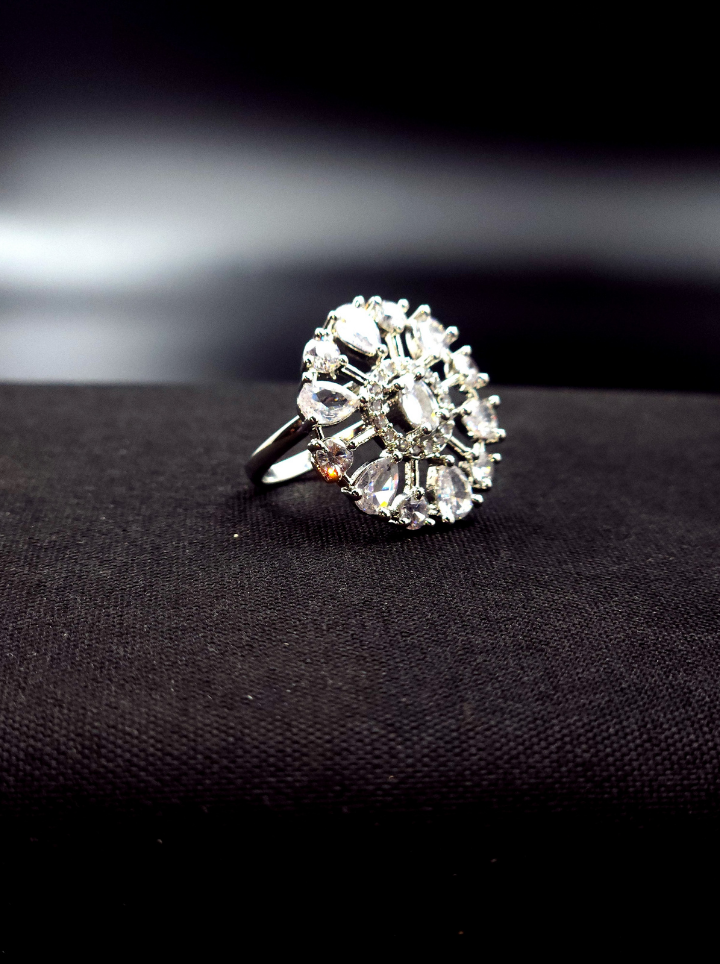 Maharani Jadau Adjustable  Ring