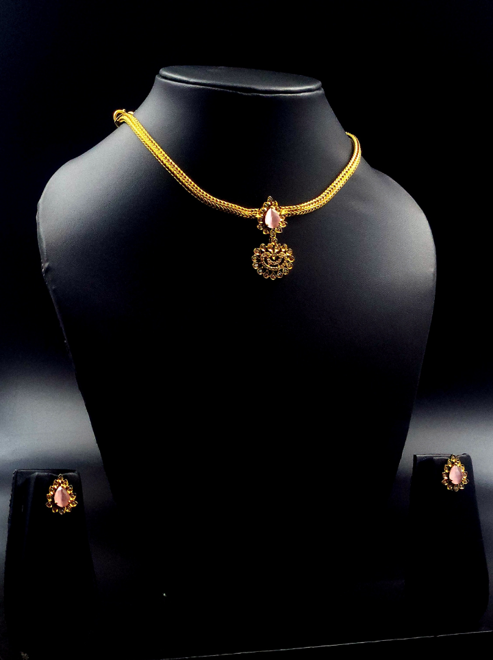 Beautiful AD Stone Necklace