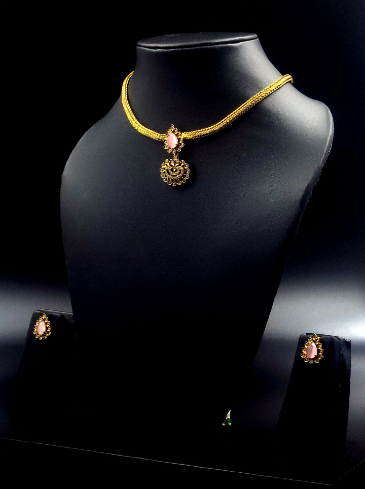 Beautiful AD Stone Necklace