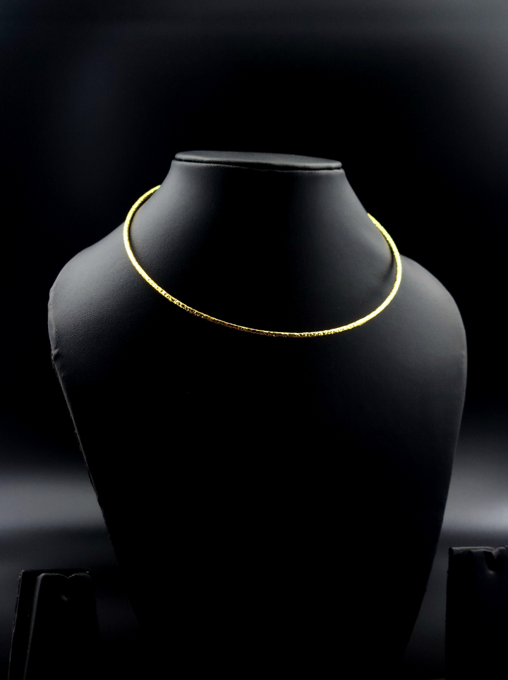 Golden Arc Neck Cuff