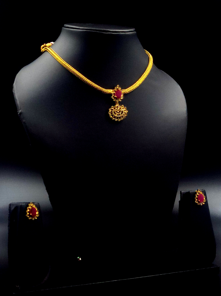 Beautiful AD Stone Necklace