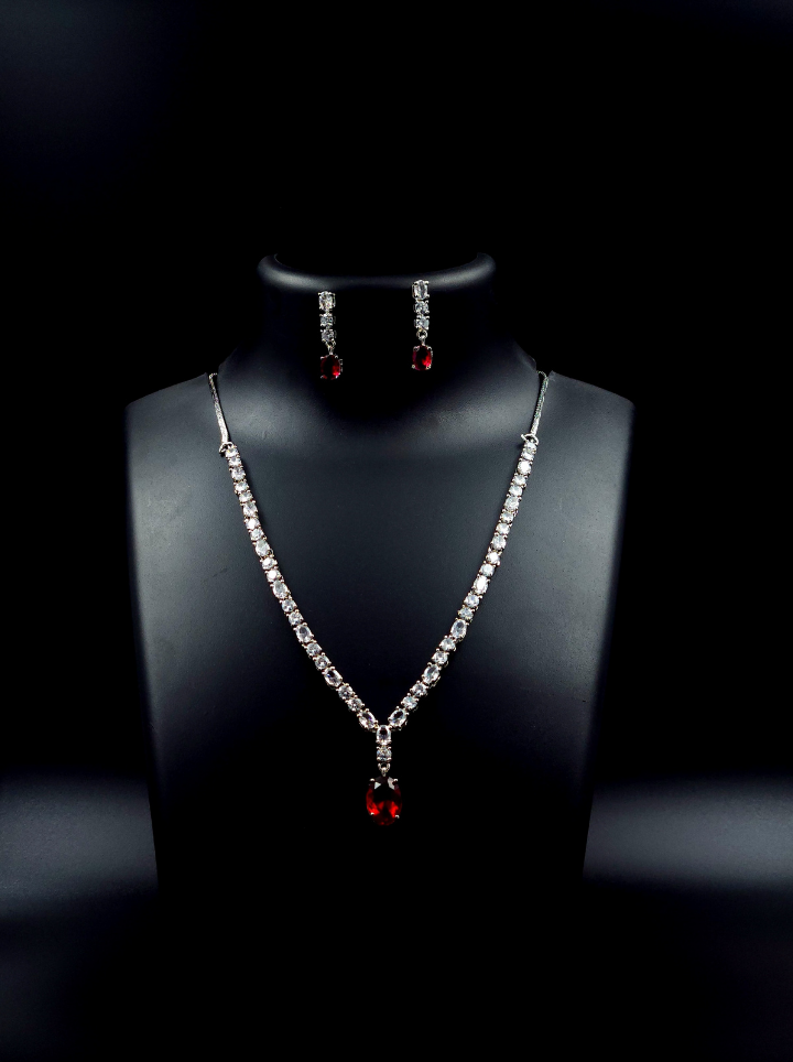 Ruby stone pendent