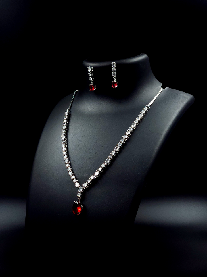 Ruby stone pendent
