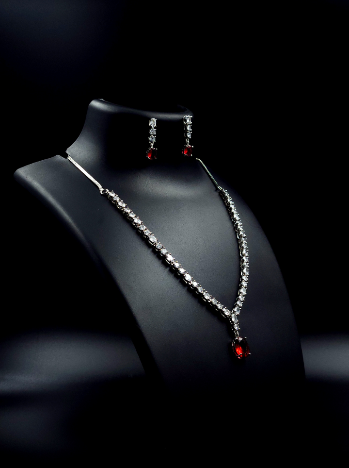 Ruby stone pendent