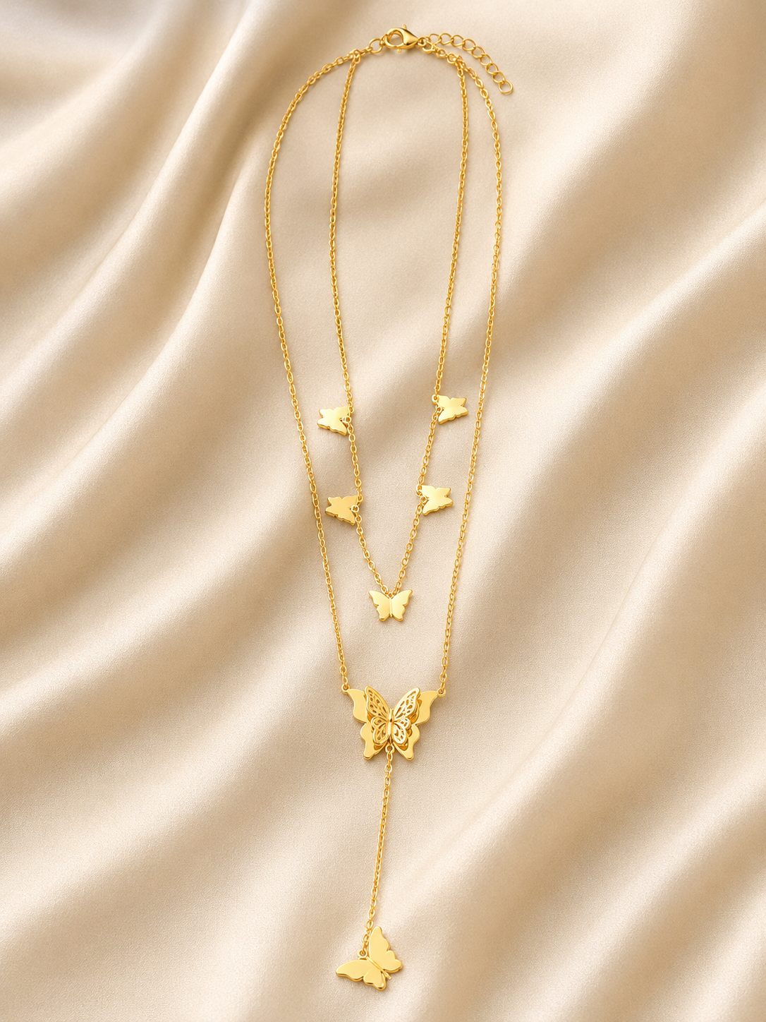 Chic Shine Two-Layer Golden Chain
