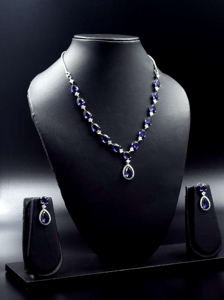 Sapphire American Diamond Jewellery