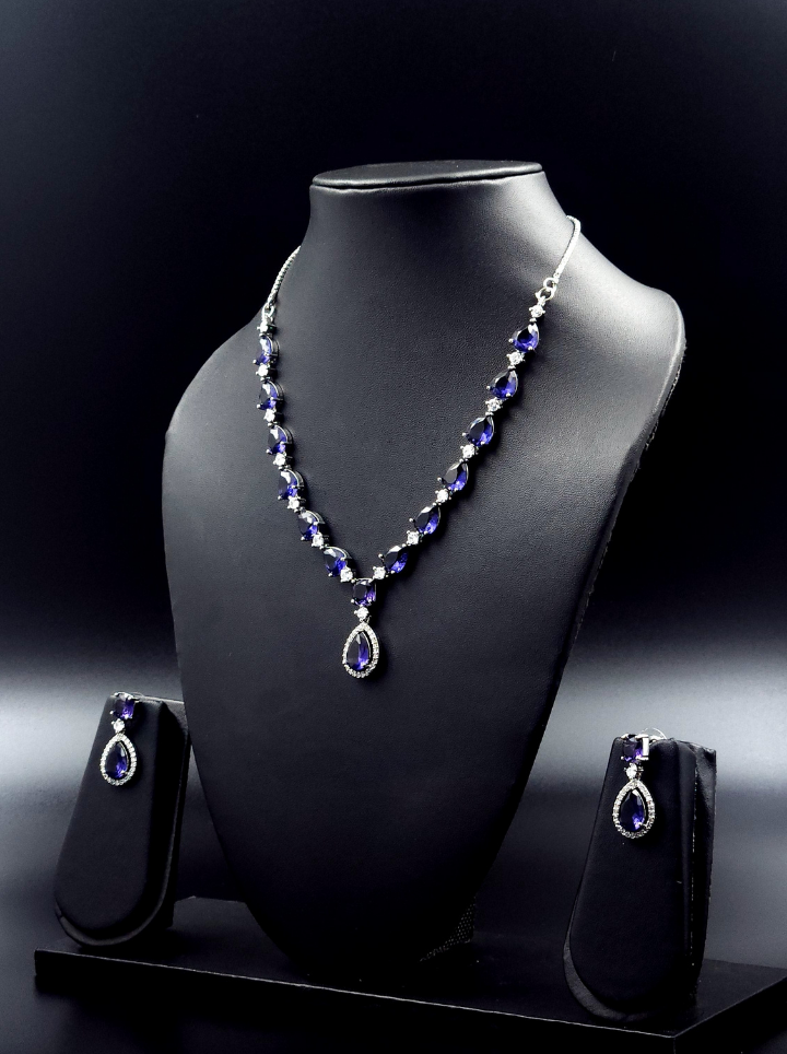 Sapphire American Diamond Jewellery