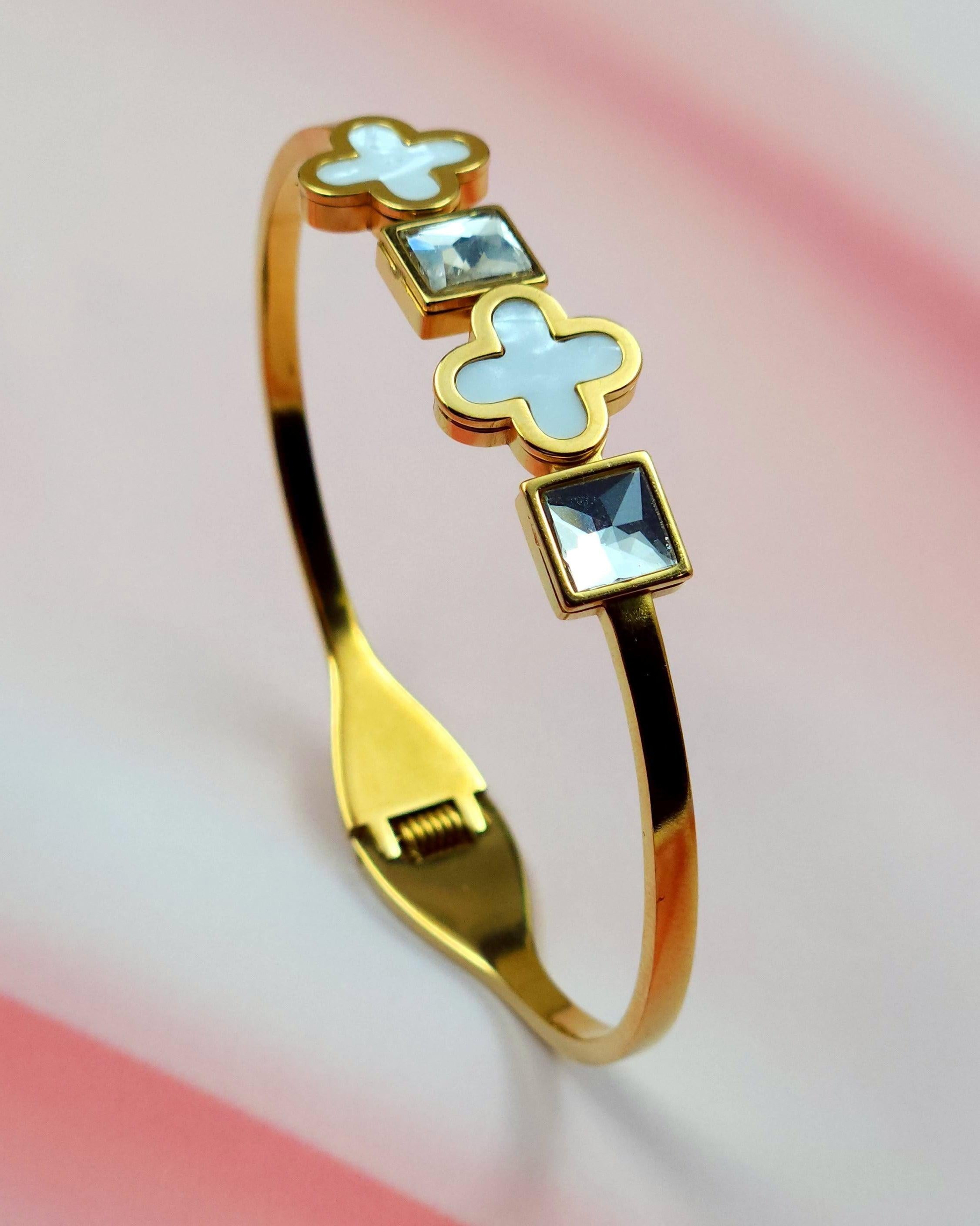 Gilded Glamour Bracelet