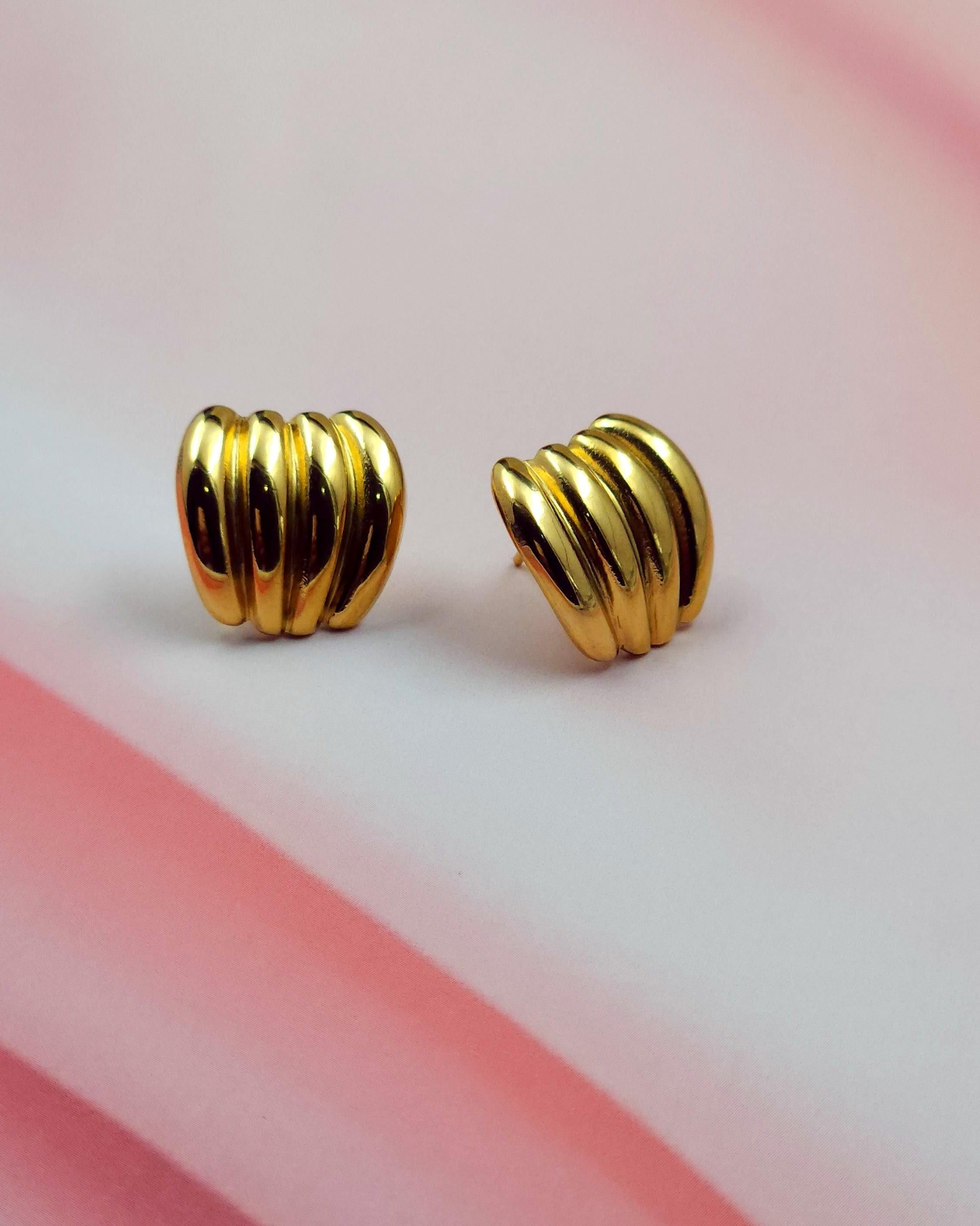 Forever Golden Stud Earrings
