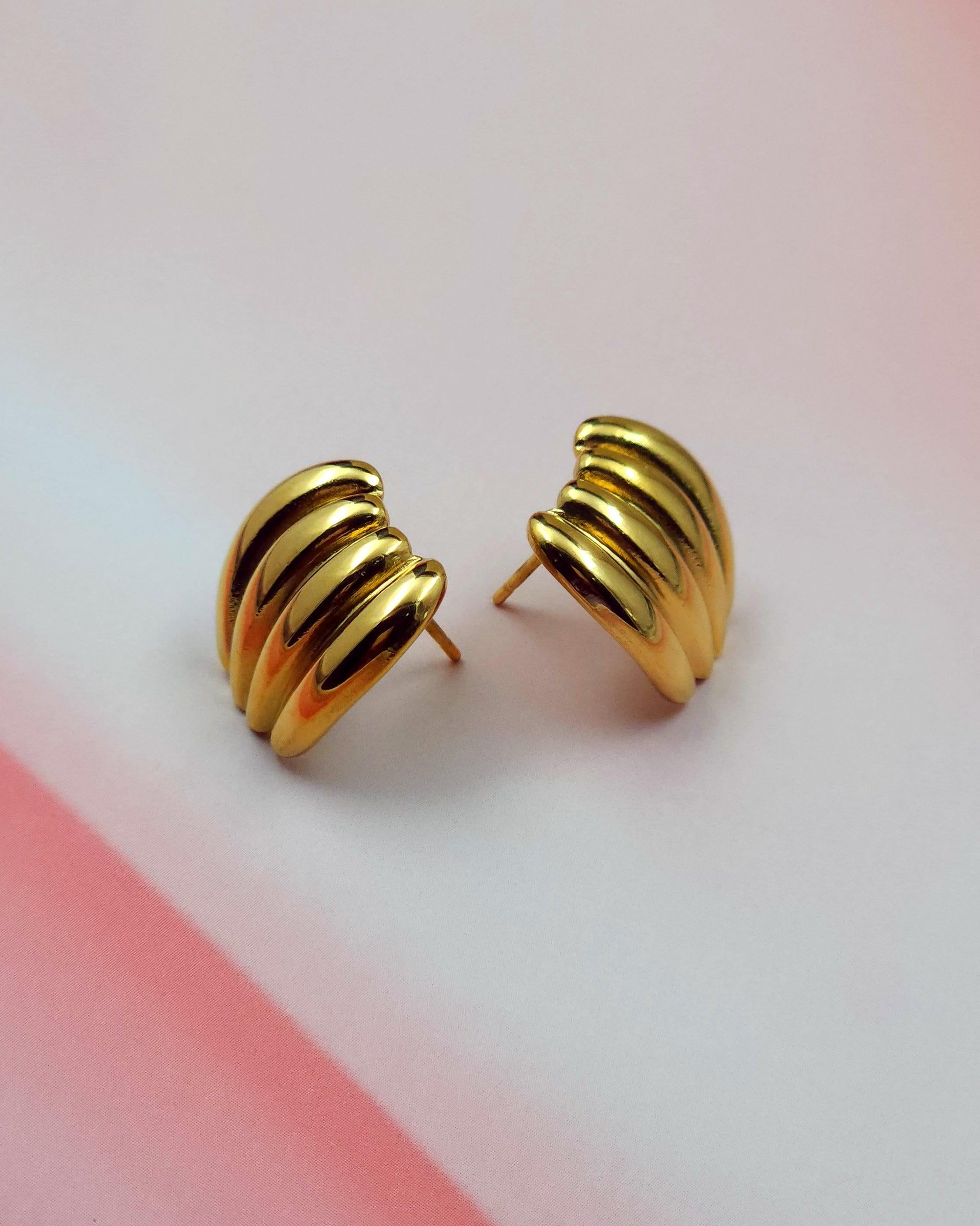 Forever Golden Stud Earrings