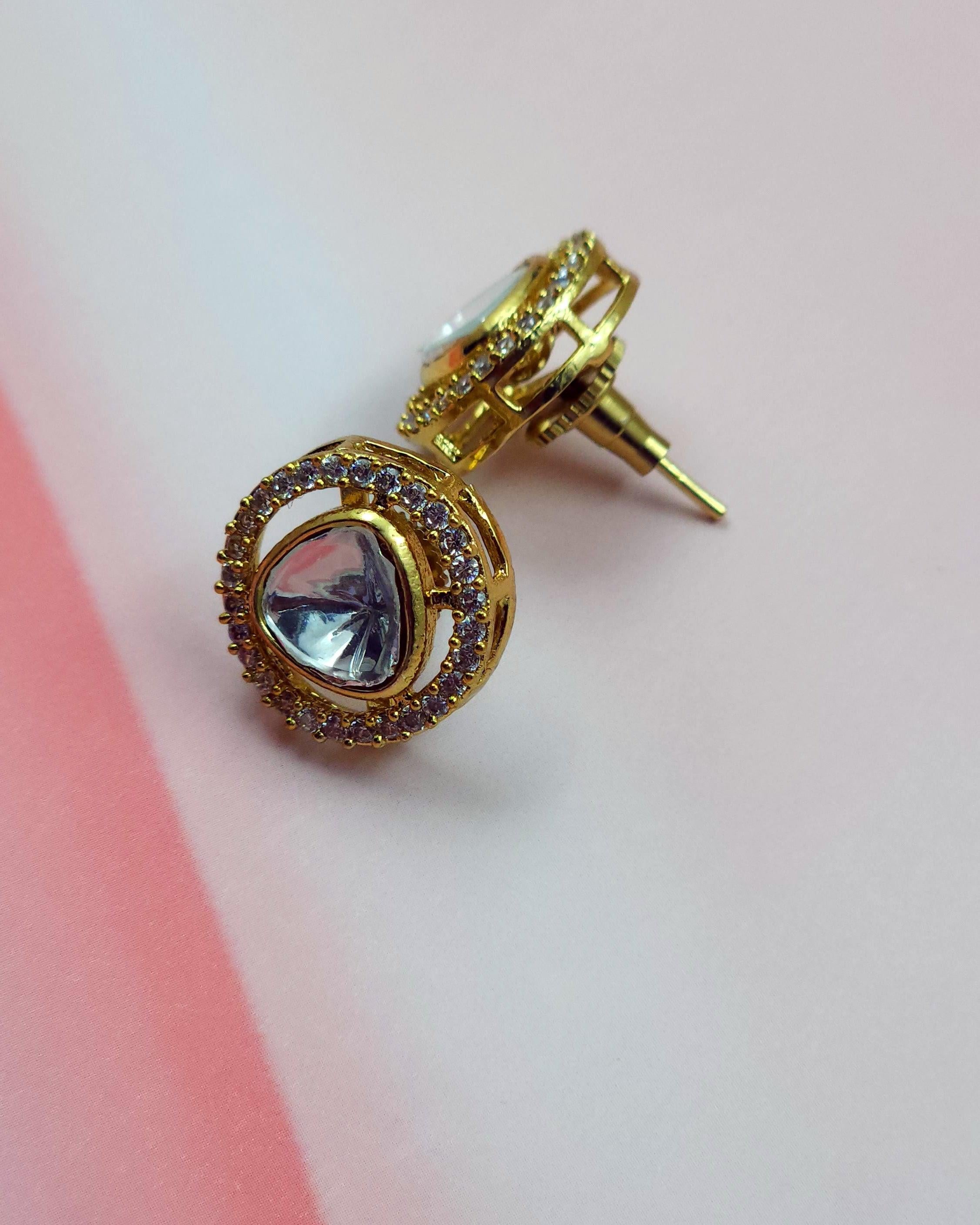 Moissanite Daimond Stud