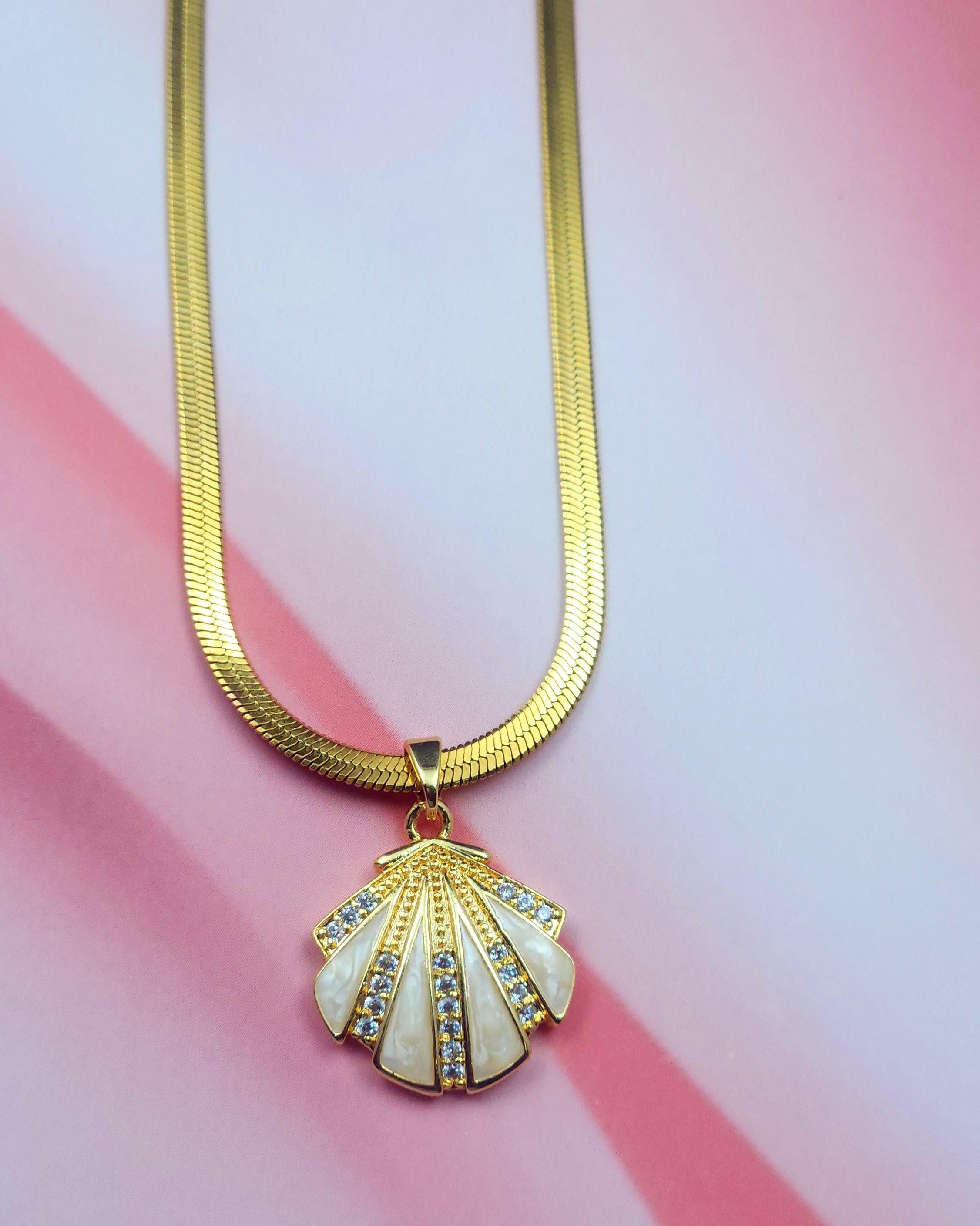 Golden Flower Neckpiece