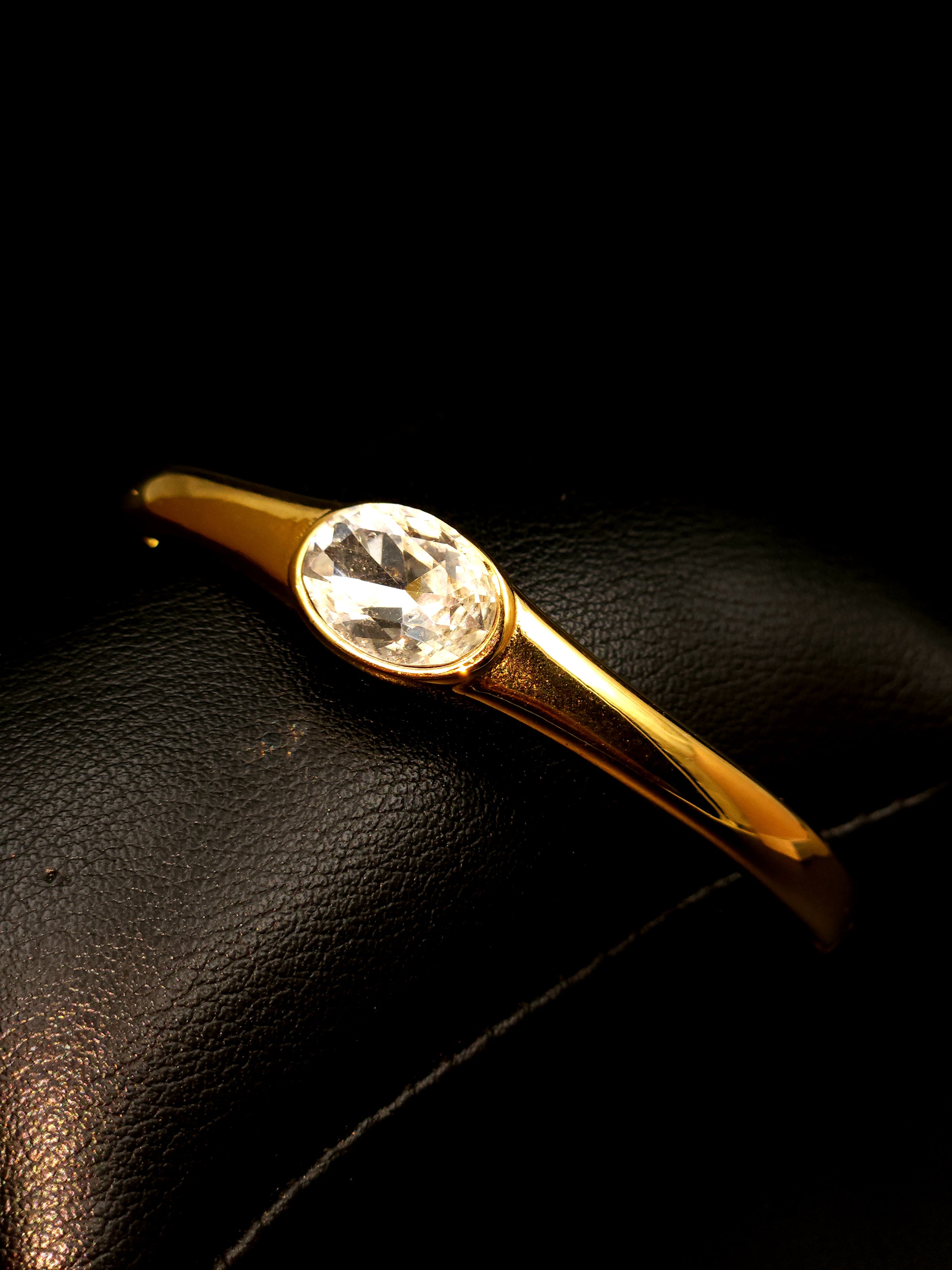 Mystic Hamsa Bracelet - White Stone