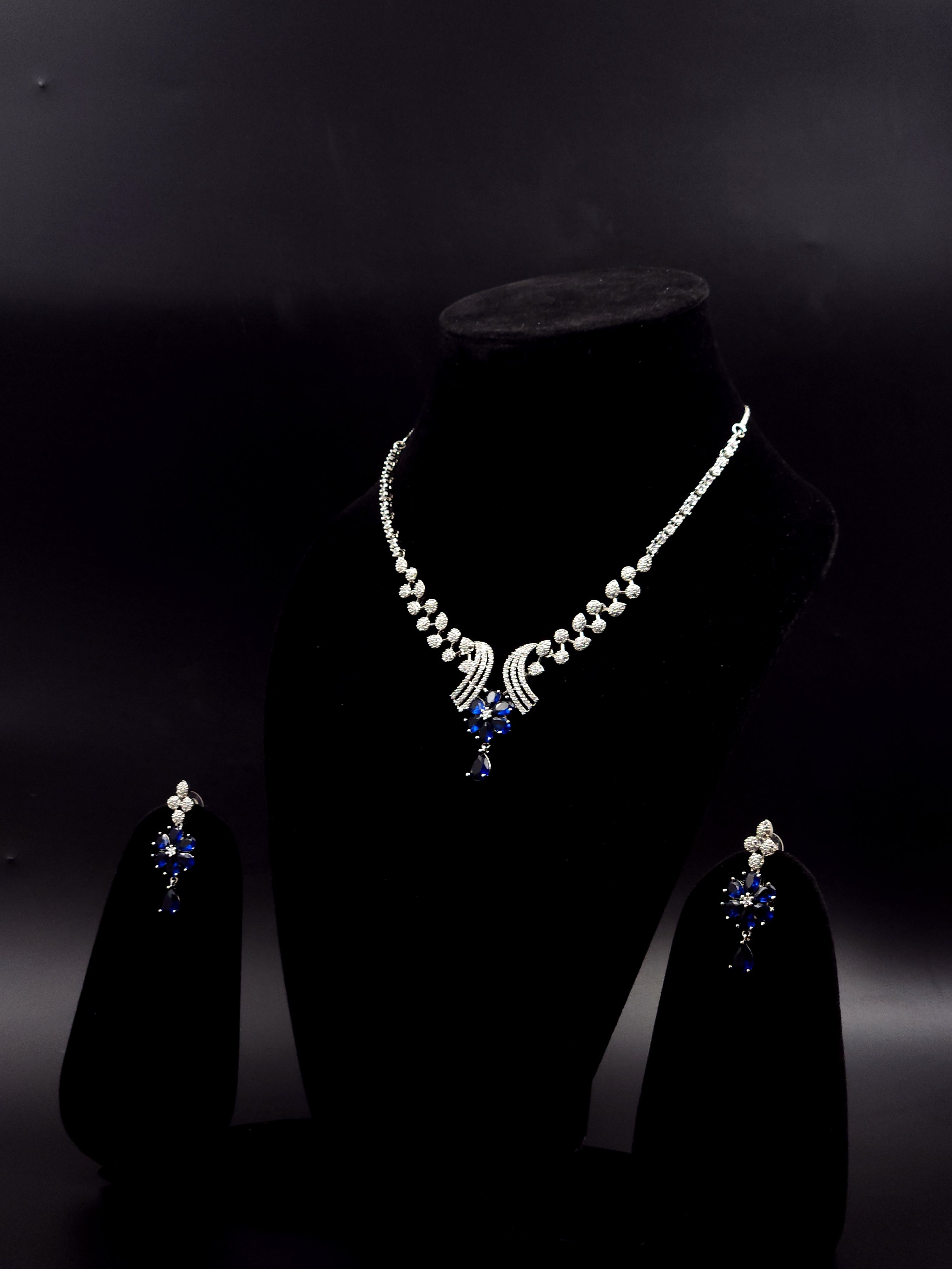 Sparkle AD Neckpiece - Blue