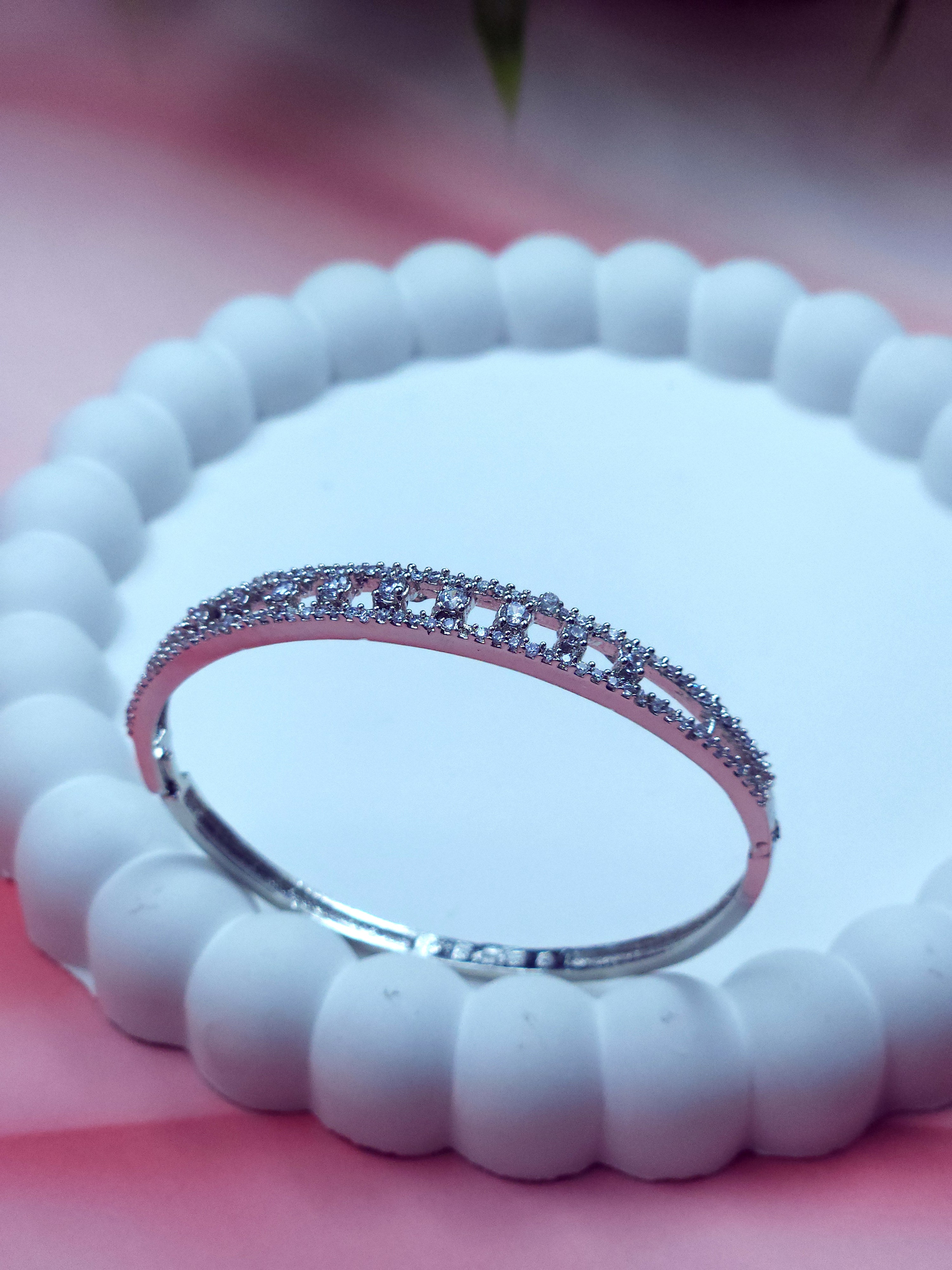 AD White Diamand Bracelet