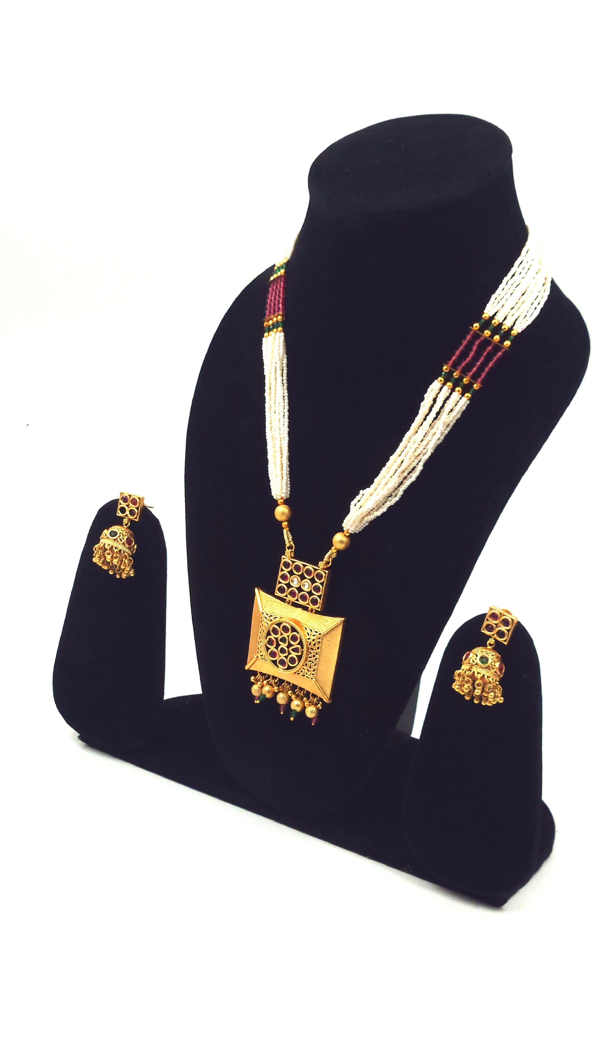 Multicolor Jamuna Rajwadi Set