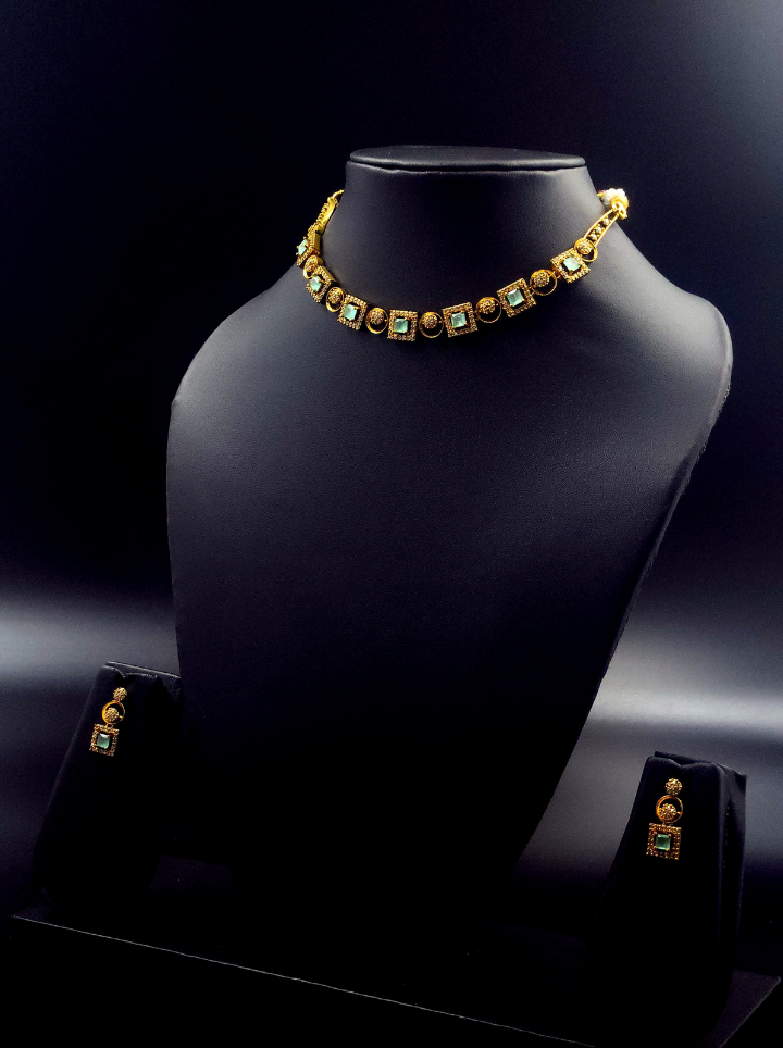 AD Green Necklace