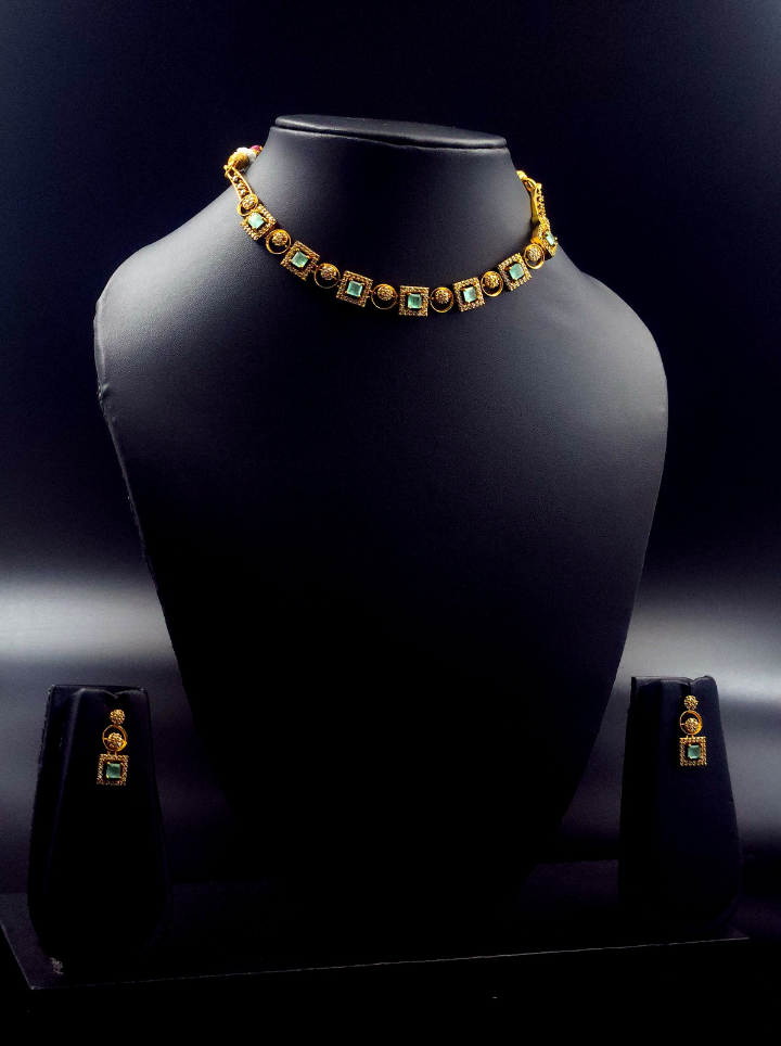 AD Green Necklace