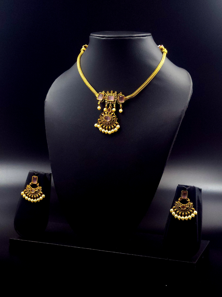 Royal Blush Mini Chokar