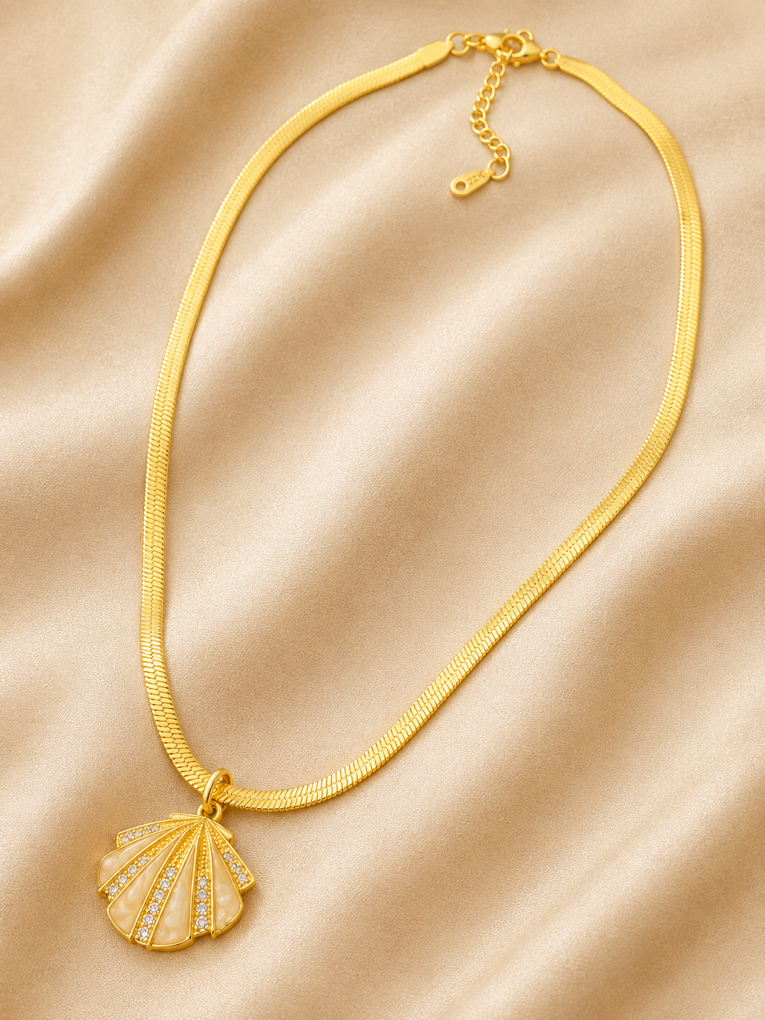 Golden Flower Neckpiece
