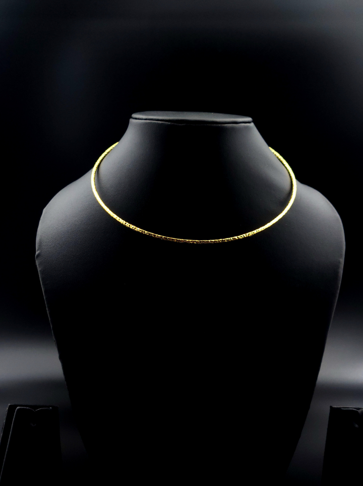 Golden Arc Neck Cuff