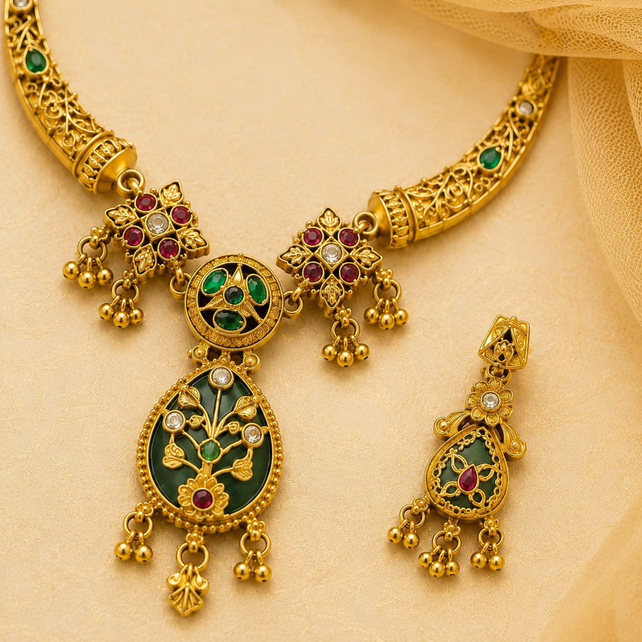 Radhika Heritage Necklace 2
